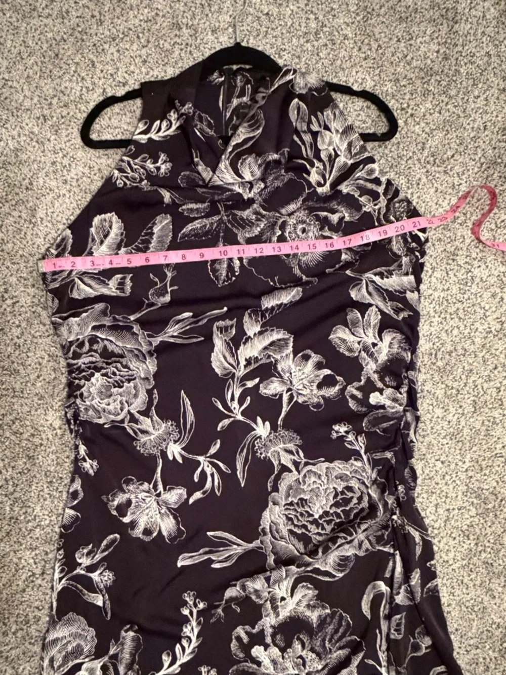 Donna Karen New York NWT Asymmetrical Dress Size 16 - Picture 3 of 7